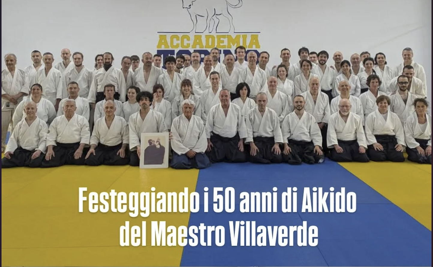 AIKIDO A TORINO, PER FESTEGGIARE VILLAVERDE SHIHAN!!